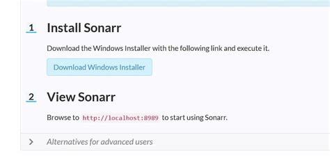 sonarr|sonarr for windows.